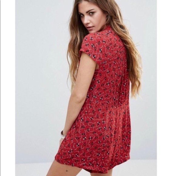 Free People Debby Dot Romper - Picture 2 of 5